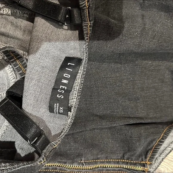 Lioness Black Denim Bodysuit - Picture 8 of 8